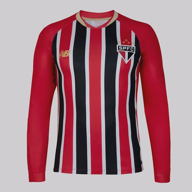 Camisa Manga Longa do São Paulo II 25/26 New Balance Torcedor Masculina - Foto 1