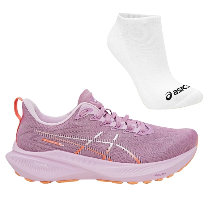 Tênis Feminino Asics Gt 2000 13 + Par de Meia - Foto 1