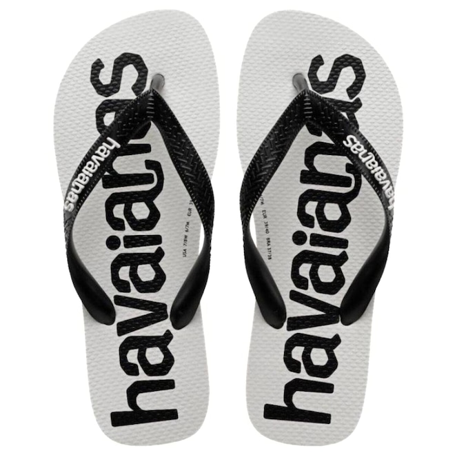 Chinelo Havaianas Top Logomania 2 Unissex - Foto 1