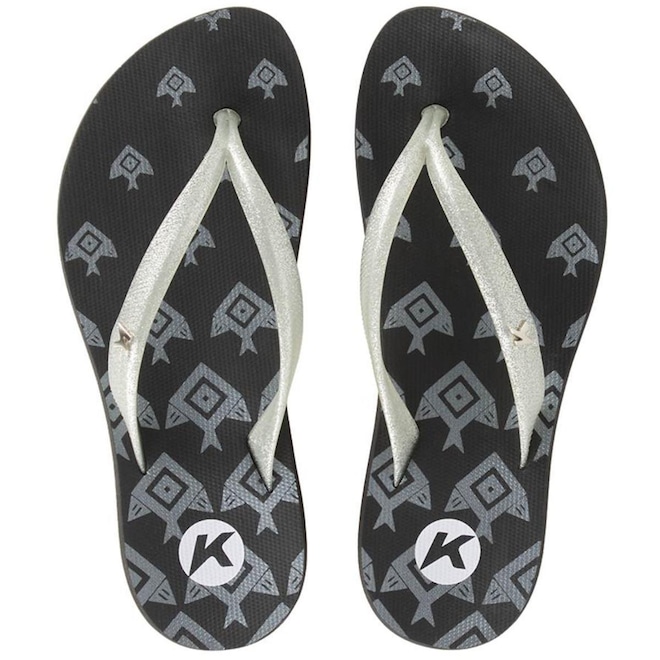 Chinelo Kenner Ibiza Geopeixe Feminino - Foto 1