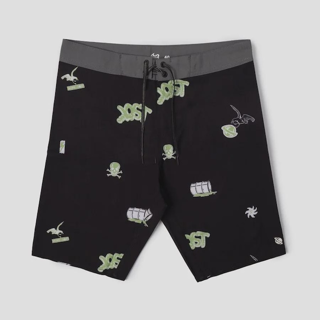 Bermuda Lost Trash Masculina - Foto 1