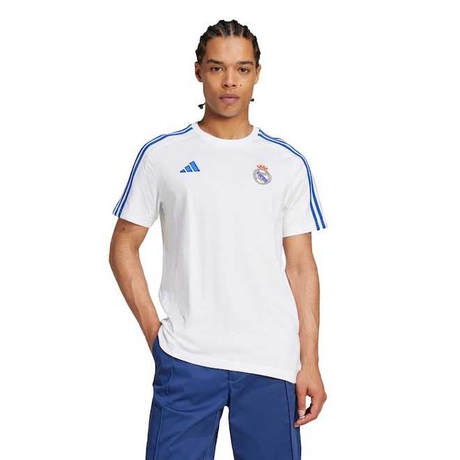 Camiseta Masculina Adidas DNA Real Madrid - Foto 1