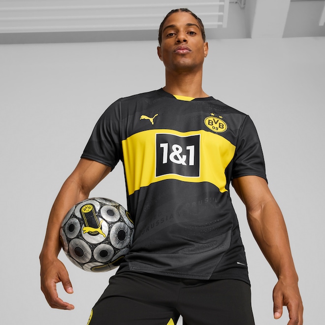 Camisa Borussia Dortmund 2 24/25 Masculina Puma - Foto 1