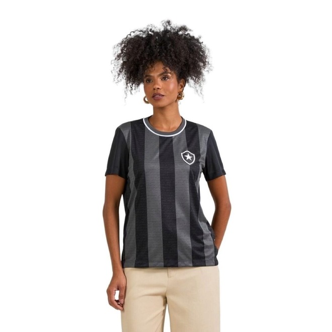 Camiseta Feminina Botafogo Braziline Romper - Foto 1