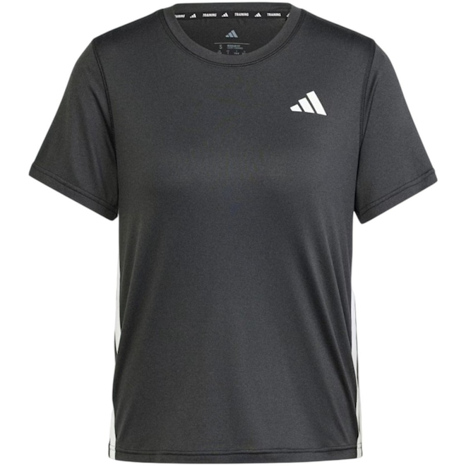Camiseta Feminina Adidas Essentials 3 Listras - Foto 1