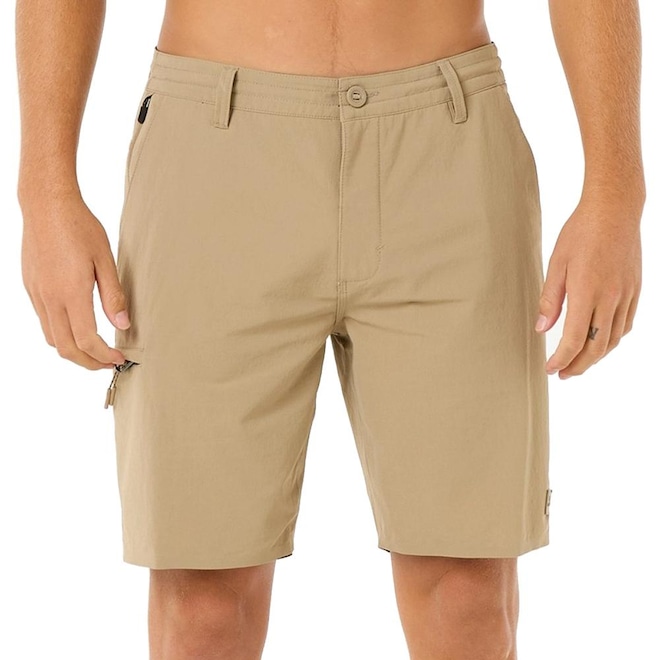 Bermuda Masculina Rip Curl Boardwalk Global Entry 19" WT25 Sand Dune - Foto 1