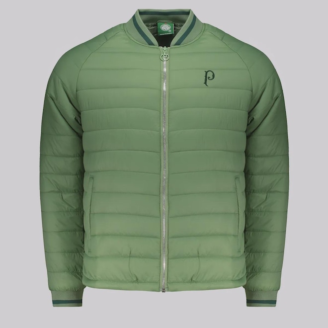 Jaqueta Feminina do Palmeiras Futfanatics League Puffer - Foto 1