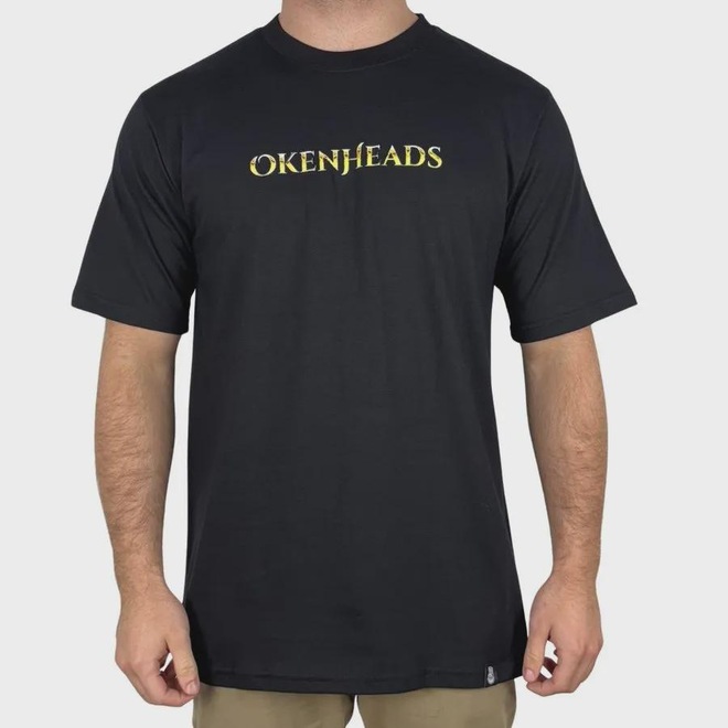 Camiseta Okenheads Básica Silk Poker Masculina - Foto 1