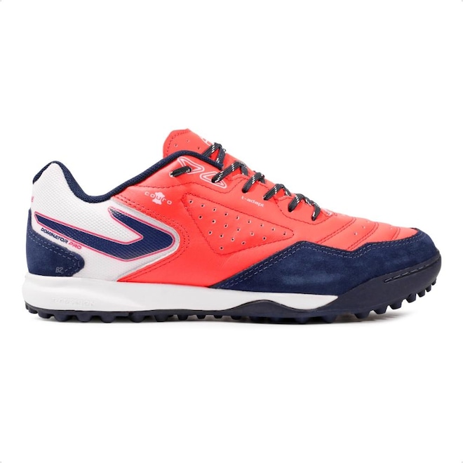 Chuteira Society Unissex Topper Dominator Pro V - Foto 1