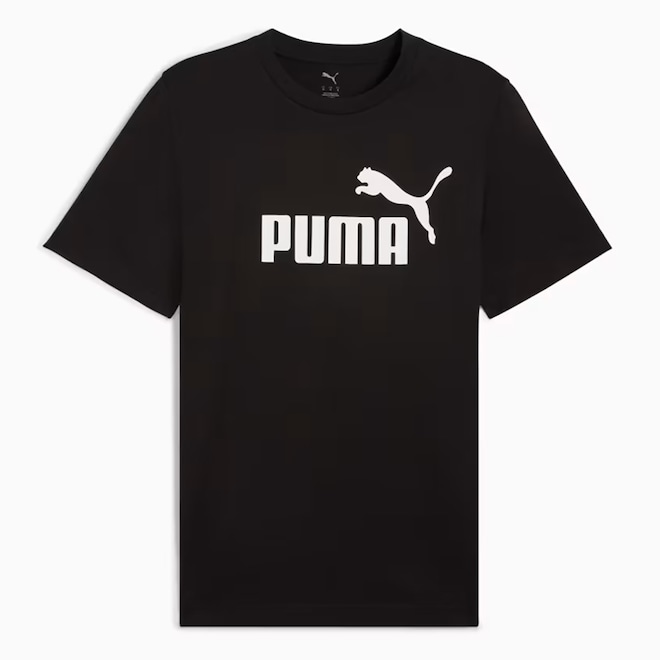 Camiseta Masculina Puma Essentials Logo No. 1 Algodão - Foto 1