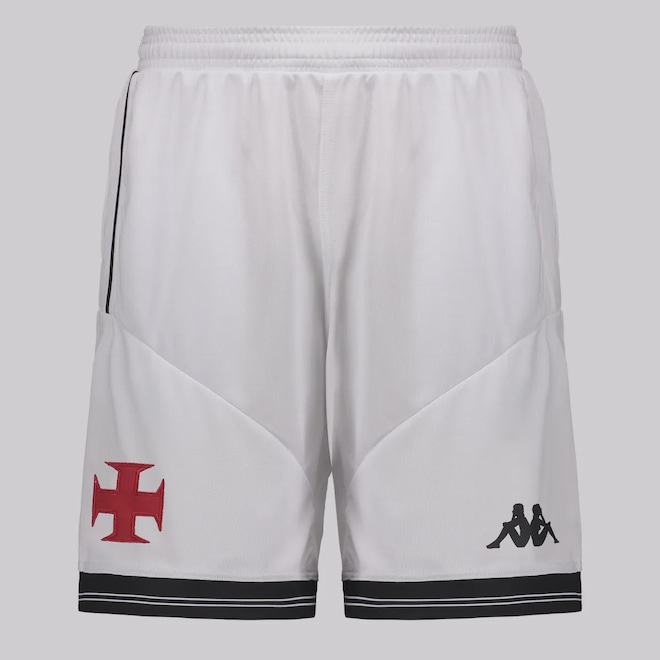Calção do Vasco I 2025 Kappa Masculino - Foto 1