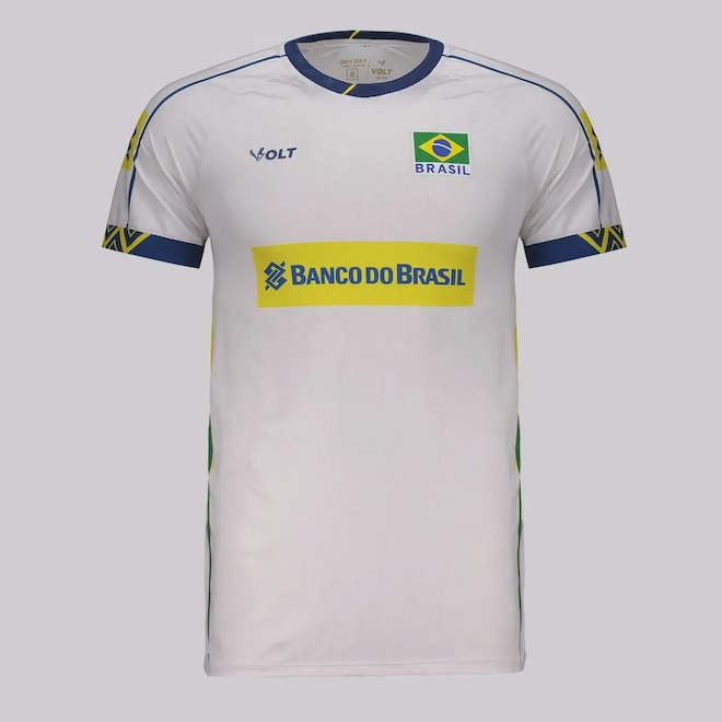 Camisa Volt Brasil Vôlei CBV 2025 Infantil - Foto 1