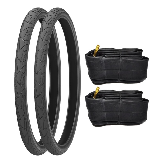 Par Pneu 26 x 1.95 Levorin Praieiro + 2 Câmara de ar Pirelli - Foto 1
