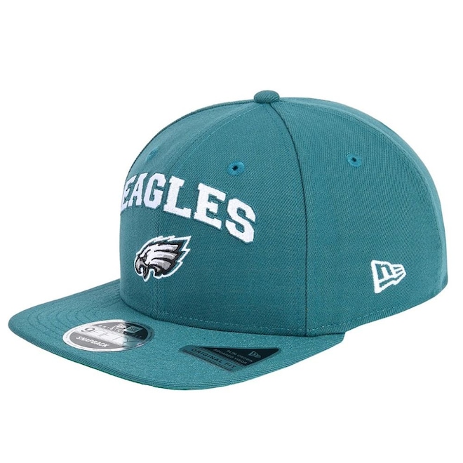 Boné Masculino New Era 950 9FIFTY Original Fit Philadelphia Eagles NFL - Foto 1