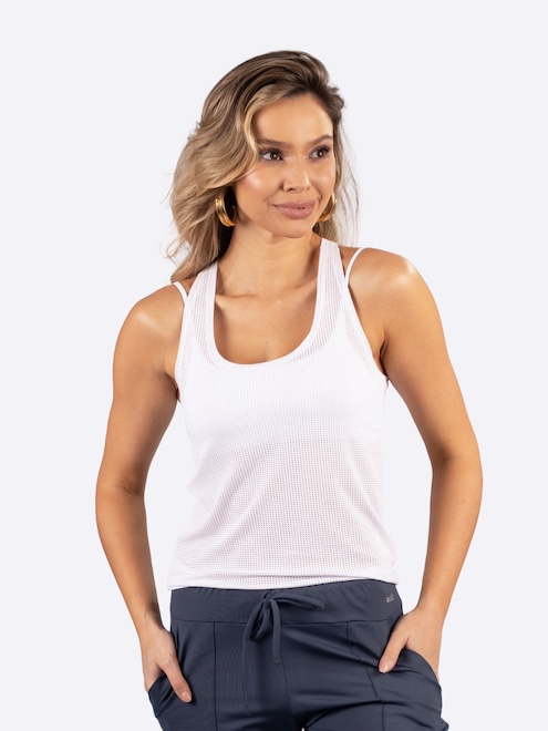 Camiseta Regata Feminina Best Fit Max Fresh - Foto 1