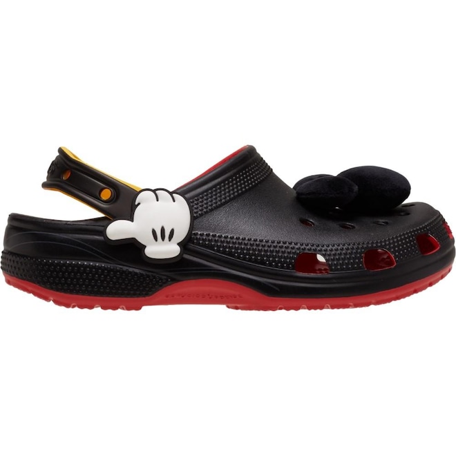 Chinelo Crocs Mickey Iam Classic Clog Flame - Foto 1
