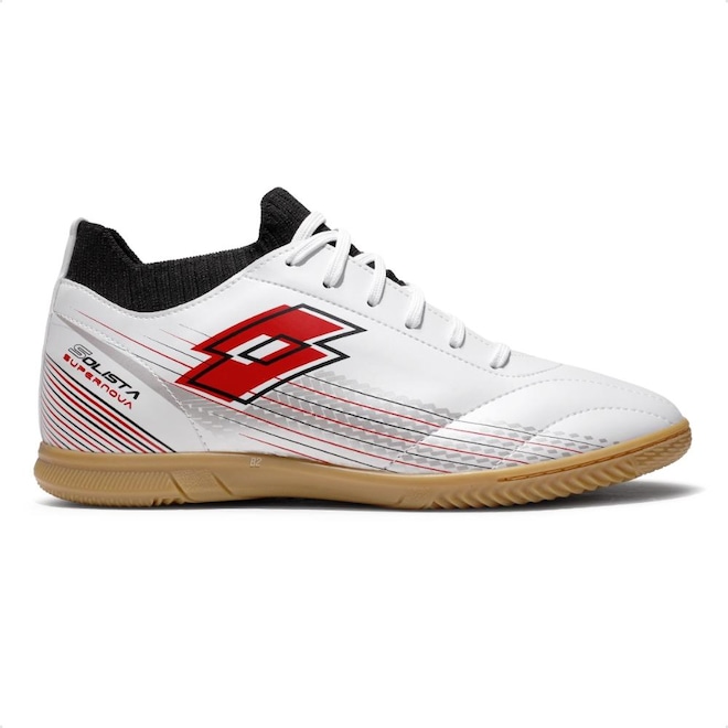 Chuteira de Futsal Adulto Lotto Solista Supernova - Foto 1