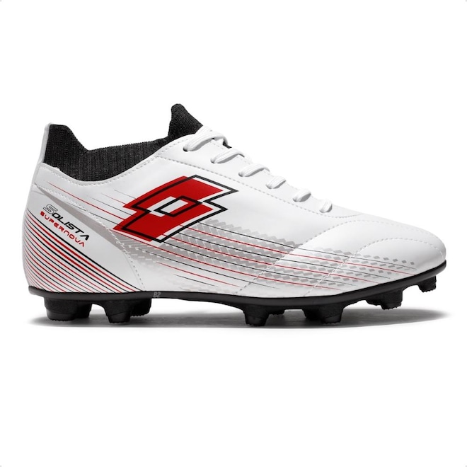 Chuteira de Campo Adulto Lotto Solista Supernova - Foto 1