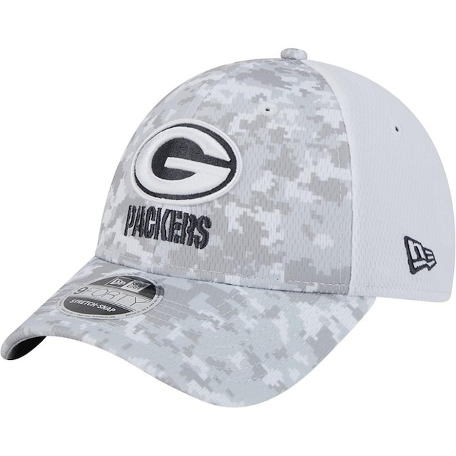 Boné Masculino New Era 940 Green Bay Packers NFL Salute To Service 25 - Foto 1