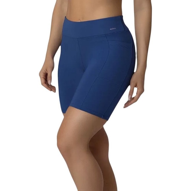 Short Selene Com Bolso Lateral Feminino - Foto 1