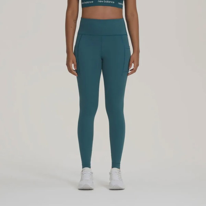 Calça Legging New Balance Sport Essentials Run Feminina - Foto 1