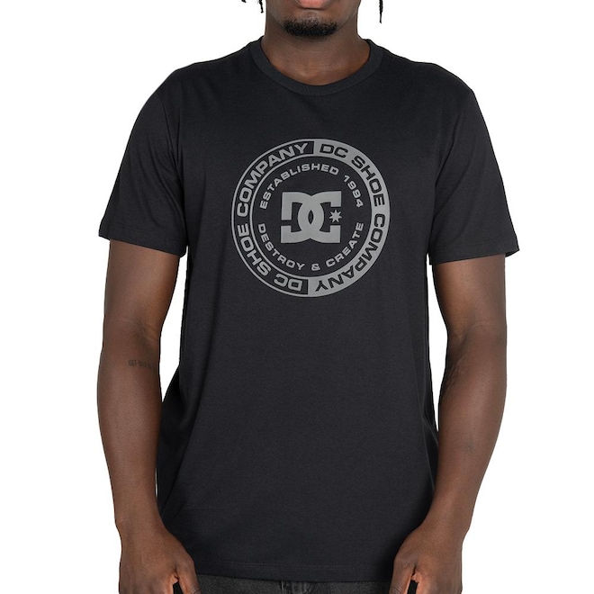 Camiseta Masculina DC Shoes DC Corpo - Foto 1