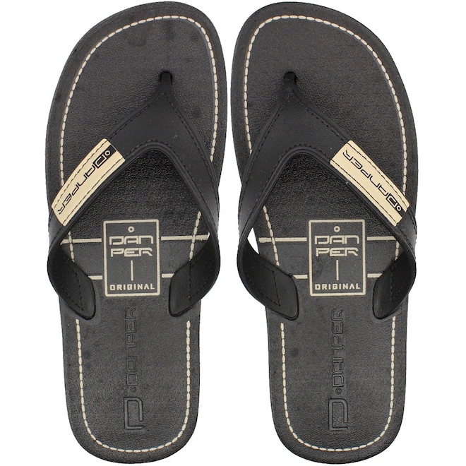 Chinelo Danper Premier Estampa com Dedo Masculino - Foto 1