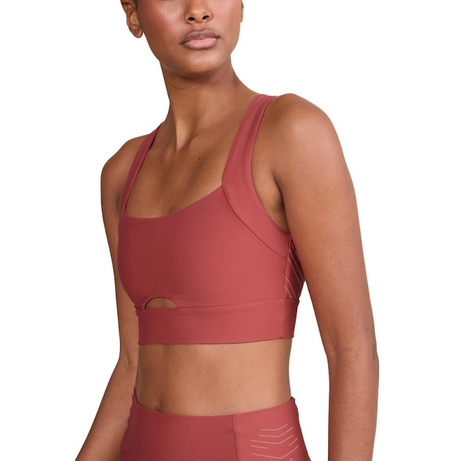 Top Live Hydefit Adaptiv Netline Feminino - Foto 1