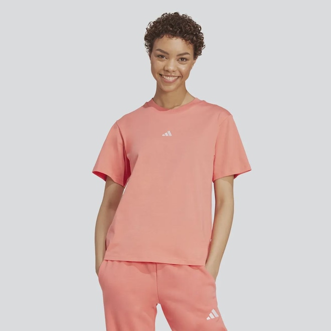 Camiseta adidas SJ Logo Linear Feminina - Foto 1