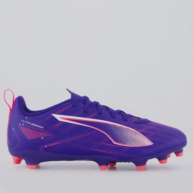 Chuteira de Campo Infatil Puma Ultra 5 Play FG/AG - Foto 1