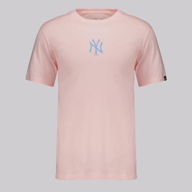 Camiseta New Era MLB New York Yankees Basica Masculina - Foto 1