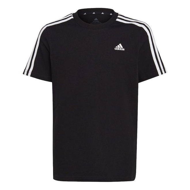 Camiseta Infantil Adidas 3 Stripes - Foto 1