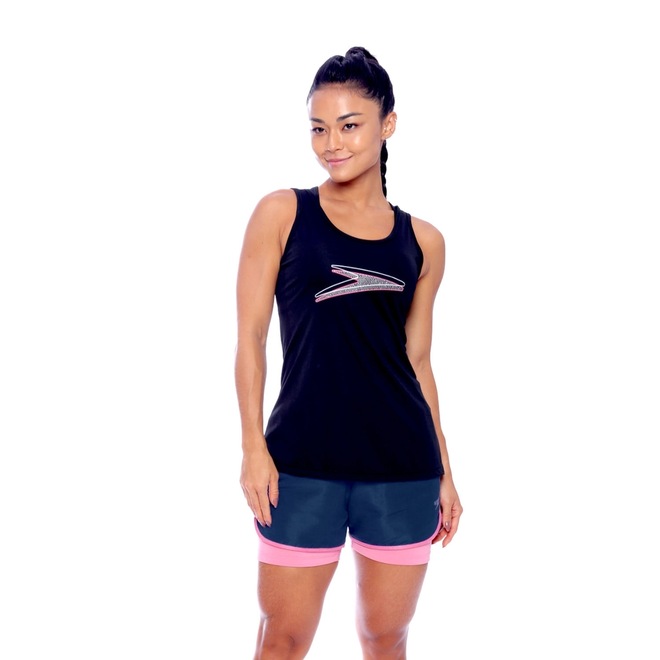 Camiseta Regata Feminina Speedo Identity - Foto 1