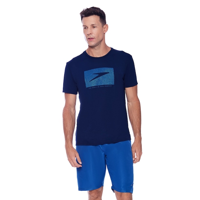 Camiseta Masculina Speedo Identity - Foto 1