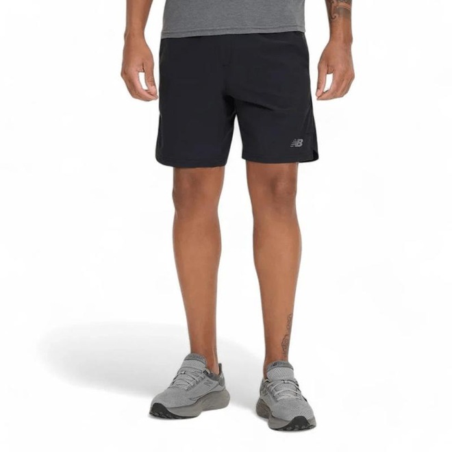 Bermuda New Balance Active 7" Masculina - Foto 1