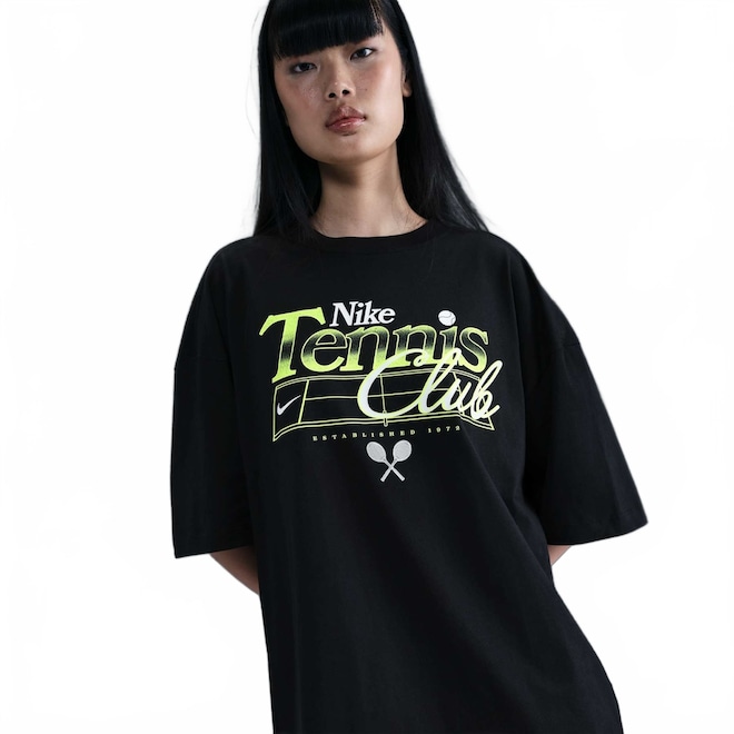 Camiseta Oversized Nike Sportswear Feminina - Foto 1