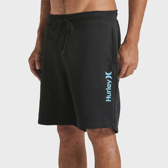 Bermuda de Moletom Masculina Hurley One & Only - Foto 1