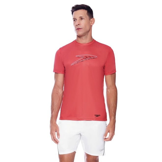 Camiseta Masculina Speedo Mosaico - Foto 1