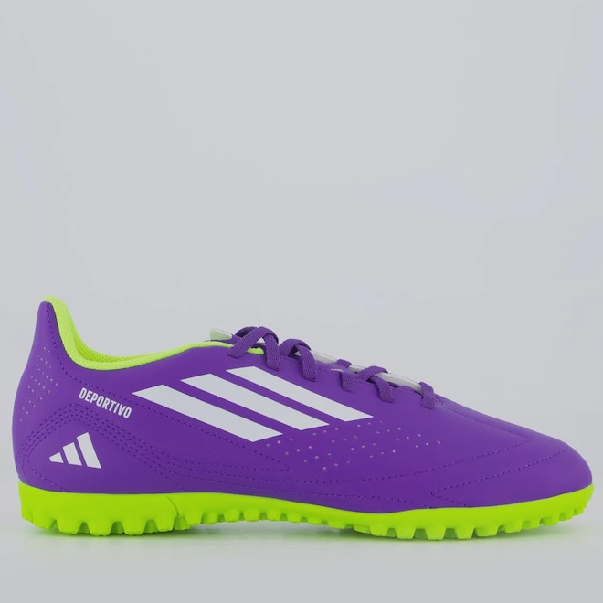 Chuteira de Society Adulto adidas Deportivo III - Foto 1