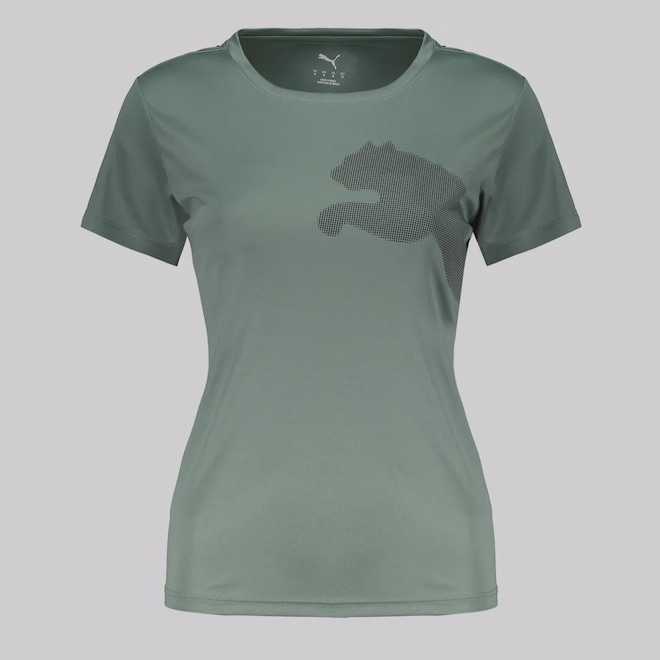 Camiseta Feminina Puma Tad Big Logo - Foto 1