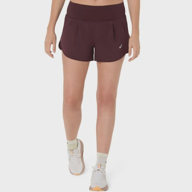 Shorts Asics Road 3.5In Feminino - Foto 1