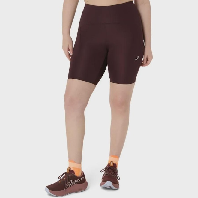 Shorts Asics Sprinter Road Cintura Alta 8In Feminino - Foto 1