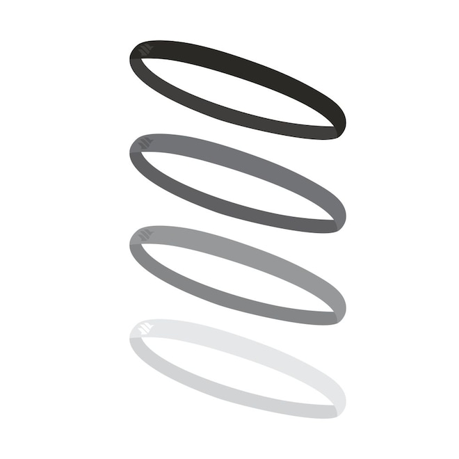 Faixa de Cabelo com Silicone Sportbr - 4 unidades - Foto 1