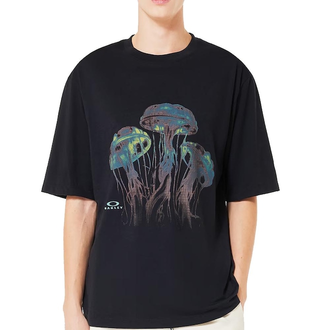 Camiseta Masculina Oakley Jellyfish WT25 - Foto 1