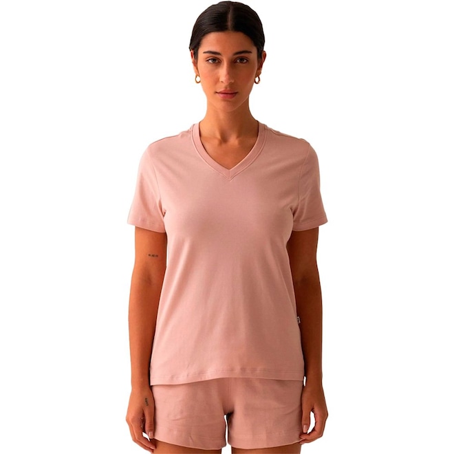 Camiseta Feminina Fila Basic - Foto 1