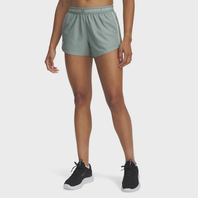 Shorts de Treino Under Armour Tech Play Up Feminino - Foto 1