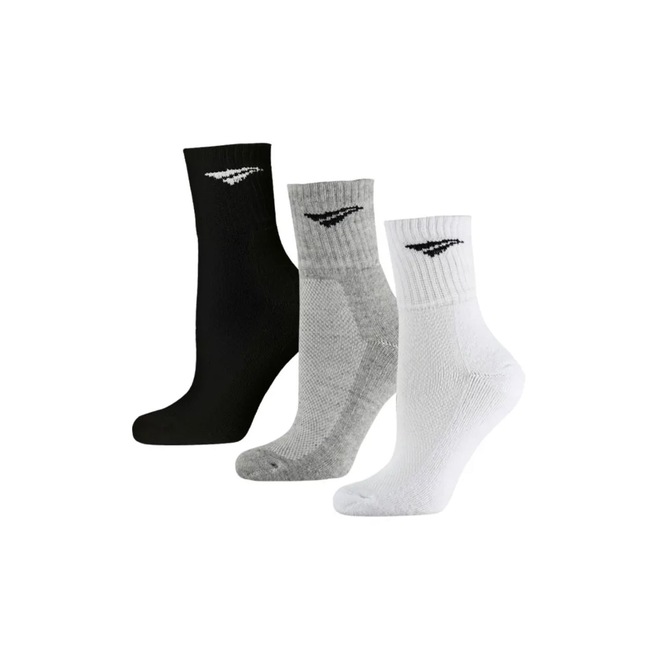 Meia Cano Médio Esportiva Penalty com 3 Pares - Foto 1