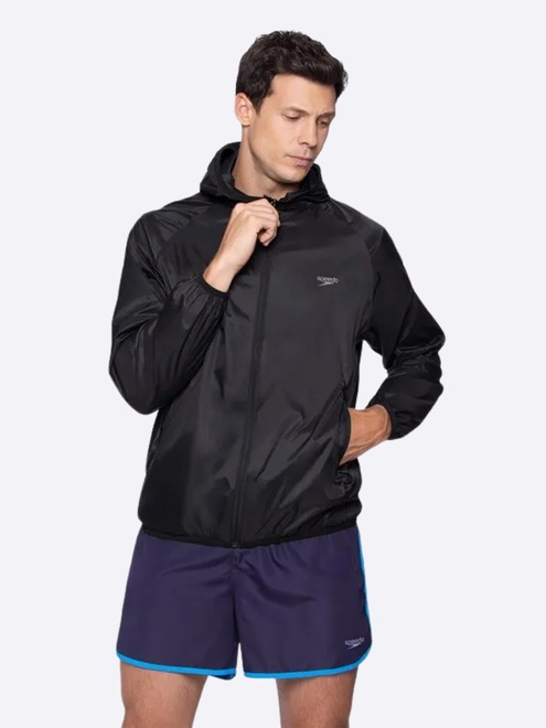 Jaqueta Corta Vento Masculina Speedo Essential - Foto 1