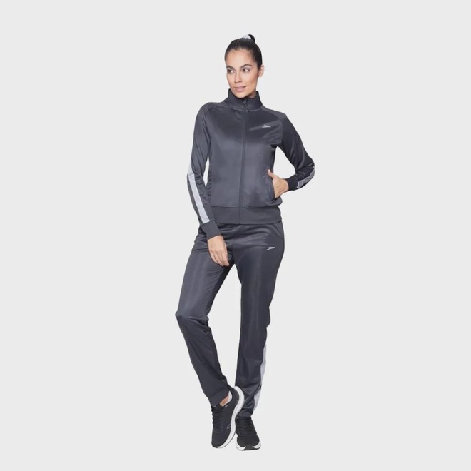 Agasalho Feminino Speedo Basic Sports - Foto 1