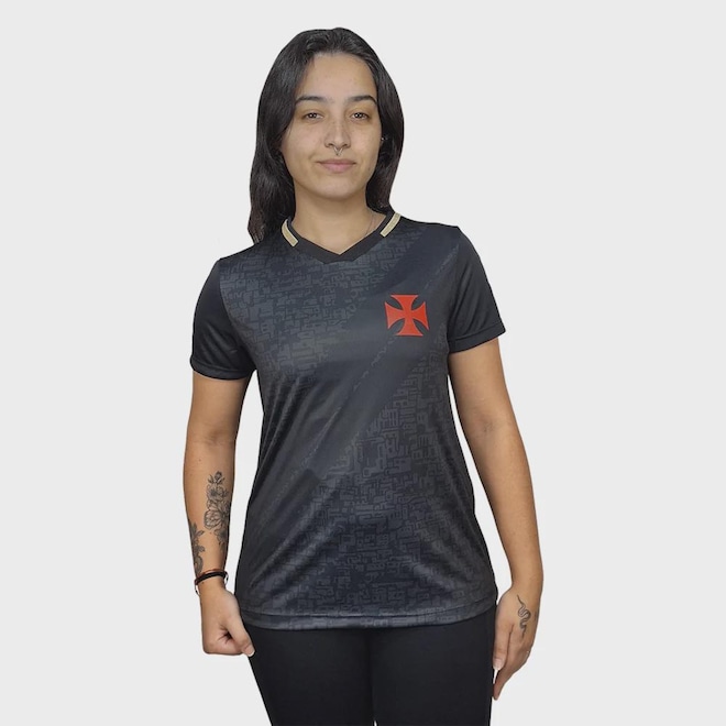 Camisa Feminina Vasco Braziline Valor - Foto 1